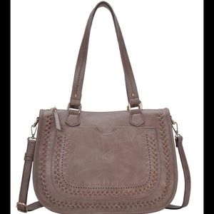 Madison West Saddle Tote Excellent Condition